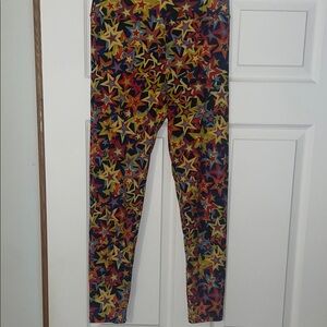 Colorful Star Print Leggings